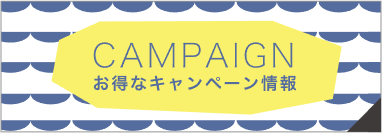 お得なキャンペーン情報